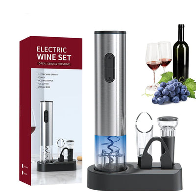Elektrisches Weinöffner-Set